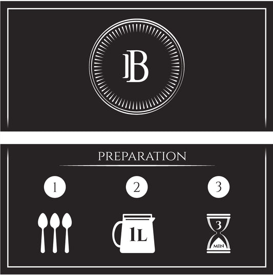 Black On White - Weißer Tee mit Johannisbeere