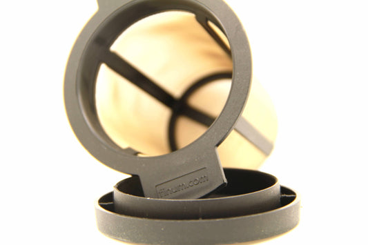 Feinster Teefilter, schwarz